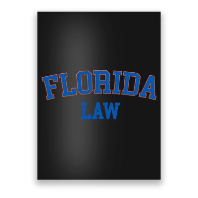 Florida Law Florida Bar Graduate Gift Lawyer College Poster