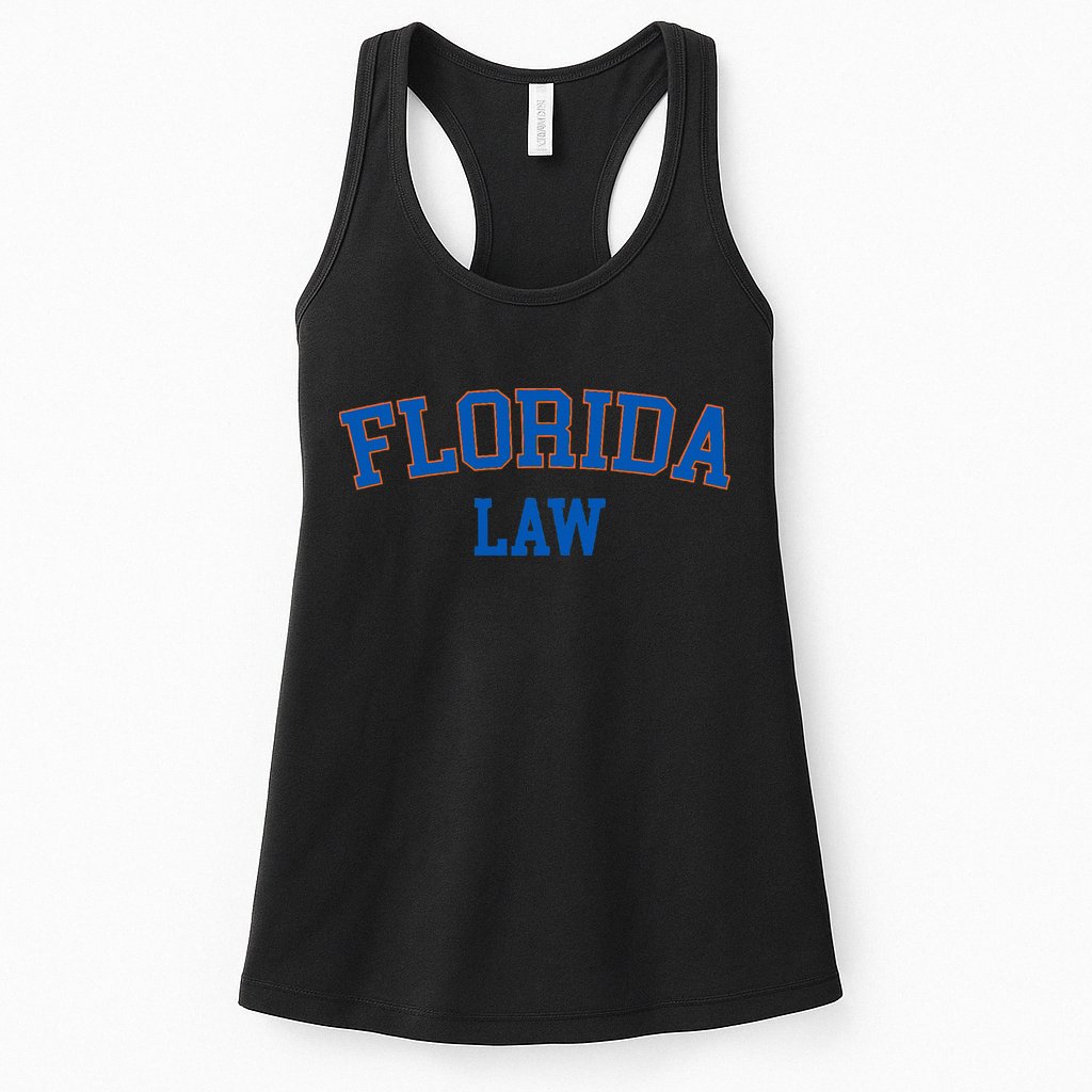Florida Law Florida Bar Graduate Gift Lawyer College Womens Tank Top