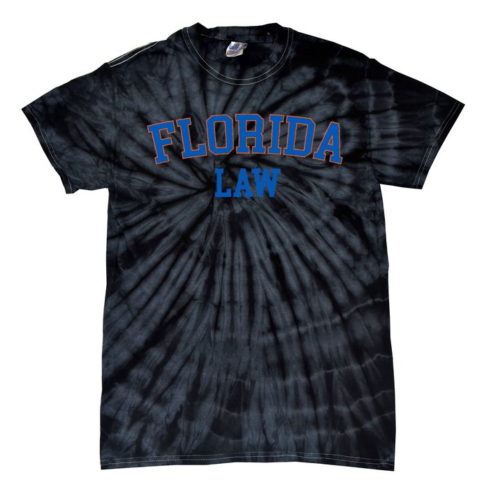 Florida Law Florida Bar Graduate Gift Lawyer College Tie-Dye T-Shirt