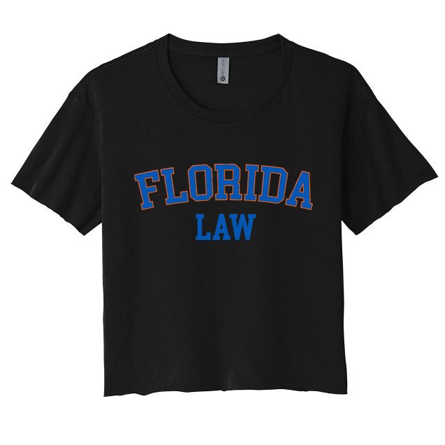 Florida Law Florida Bar Graduate Gift Lawyer College Crop Top