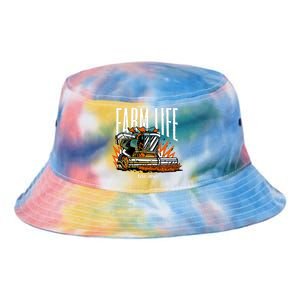 Farm Life For Me Tie Dye Newport Bucket Hat