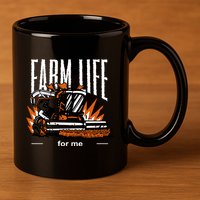 Farm Life For Me 11oz C Handle Ceramic Mug