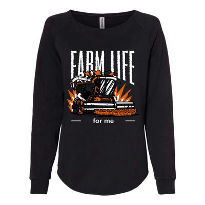 Farm Life For Me Womens California Wash Sweatshirt