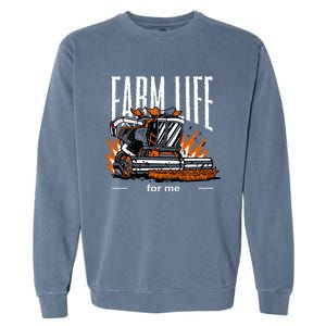 Farm Life For Me Garment-Dyed Sweatshirt