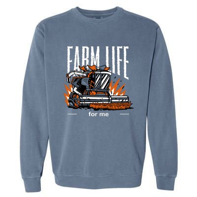 Farm Life For Me Garment-Dyed Sweatshirt