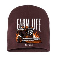 Farm Life For Me Short Acrylic Beanie