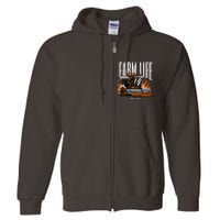 Farm Life For Me Full Zip Hoodie