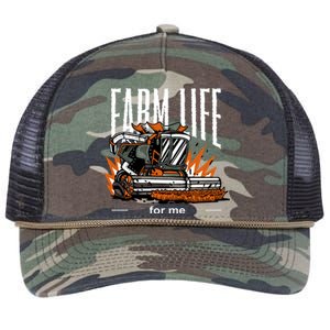 Farm Life For Me Retro Rope Trucker Hat Cap