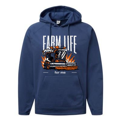 Farm Life For Me Performance Fleece Hoodie