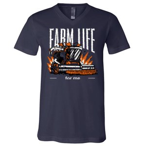 Farm Life For Me V-Neck T-Shirt