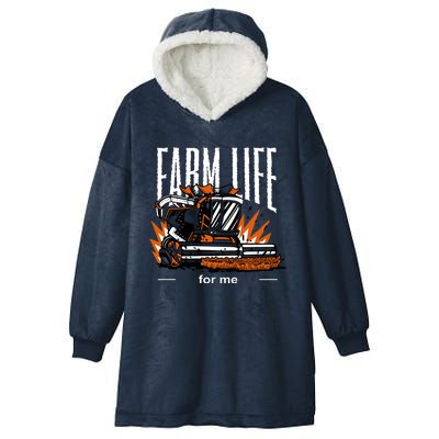 Farm Life For Me Hooded Wearable Blanket