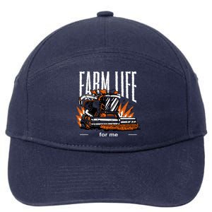 Farm Life For Me 7-Panel Snapback Hat