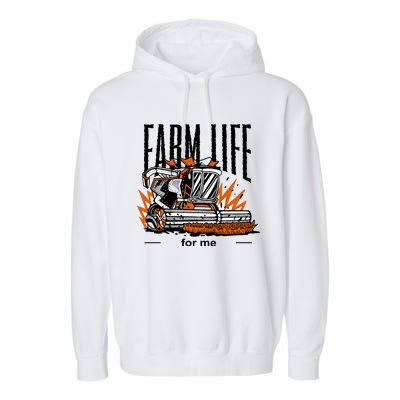 Farm Life For Me Garment-Dyed Fleece Hoodie