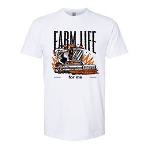 Farm Life For Me Softstyle CVC T-Shirt