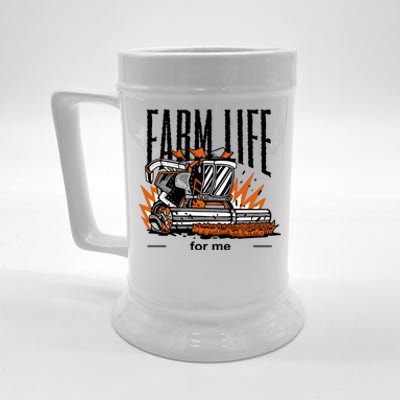 Farm Life For Me Beer Stein