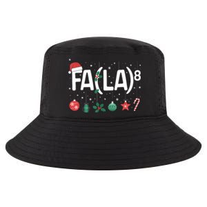 Fa (La)8 Funny Christmas Santa Fa La Math Teacher Cool Comfort Performance Bucket Hat