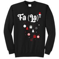 Fa (La)8 Funny Christmas Santa Fa La Math Sweatshirt