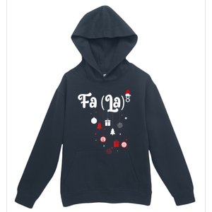 Fa (La)8 Funny Christmas Santa Fa La Math Urban Pullover Hoodie