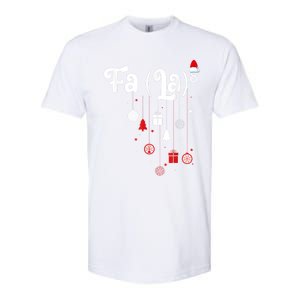 Fa (La)8 Funny Christmas Santa Fa La Math Softstyle CVC T-Shirt