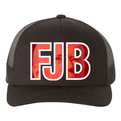 FJB Image Logo Yupoong Adult 5-Panel Trucker Hat