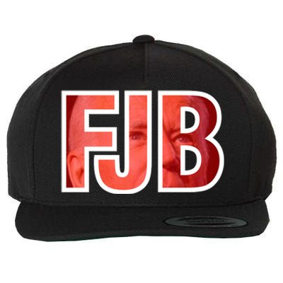 FJB Image Logo Wool Snapback Cap