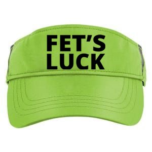 Fet's Luck Funny Adult Drive Performance Visor