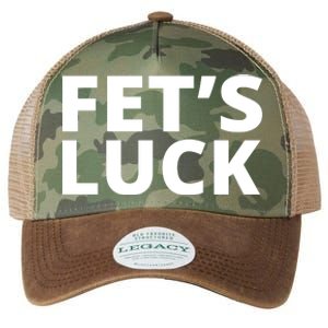 Fet's Luck Funny Legacy Tie Dye Trucker Hat