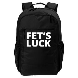 Fet's Luck Funny Daily Commute Backpack