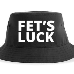 Fet's Luck Funny Sustainable Bucket Hat