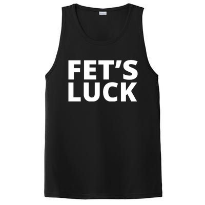 Fet's Luck Funny PosiCharge Competitor Tank