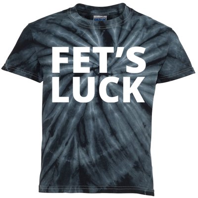 Fet's Luck Funny Kids Tie-Dye T-Shirt