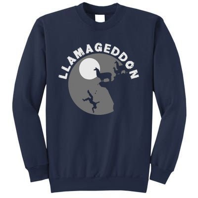 Funny Llamageddon For Llama Barnyard Lovers Sweatshirt