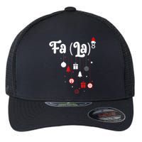 Fa (La)8 Funny Christmas Santa Fa La Math Flexfit Unipanel Trucker Cap