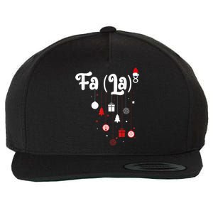 Fa (La)8 Funny Christmas Santa Fa La Math Wool Snapback Cap