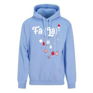 Fa (La)8 Funny Christmas Santa Fa La Math Unisex Surf Hoodie