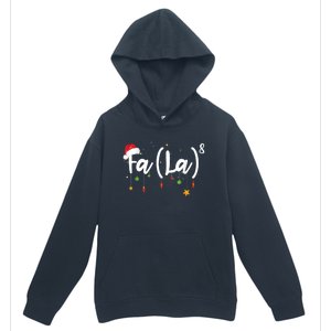 Fa (La)8 Funny Christmas Santa Fa La Math Urban Pullover Hoodie