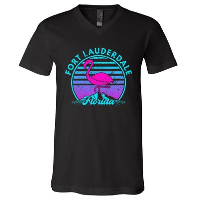 Fort Lauderdale Florida V-Neck T-Shirt