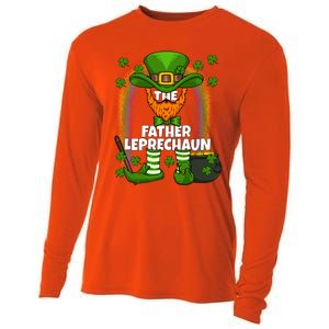 Father Leprechaun Family Matching St Patricks Day Party Gift Cooling Performance Long Sleeve Crew