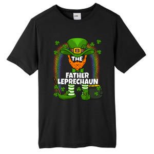 Father Leprechaun Family Matching St Patricks Day Party Gift Tall Fusion ChromaSoft Performance T-Shirt