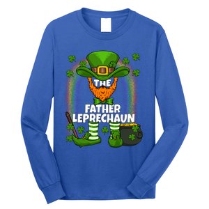 Father Leprechaun Family Matching St Patricks Day Party Gift Long Sleeve Shirt