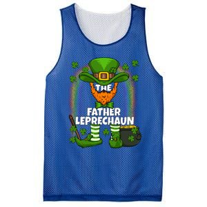 Father Leprechaun Family Matching St Patricks Day Party Gift Mesh Reversible Basketball Jersey Tank