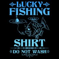 Funny Lucky Fishing Do Not Wash Fishing Fan Backpack