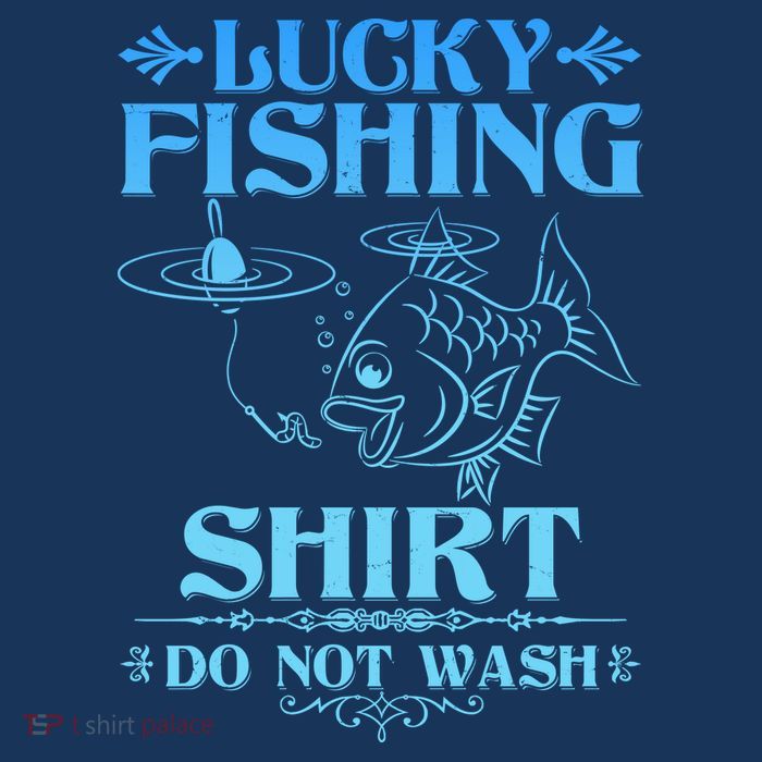 Funny Lucky Fishing Do Not Wash Fishing Fan Tall T-Shirt