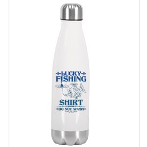 Funny Lucky Fishing Do Not Wash Fishing Fan Stainless Steel Insulated Water Bottle