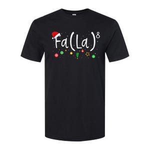 FA (LA)8 Funny Christmas Santa Fa La Math Teacher Softstyle CVC T-Shirt