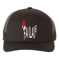 Fa (La)8 Funny Christmas Santa Fa La Math Teacher Student Yupoong Adult 5-Panel Trucker Hat