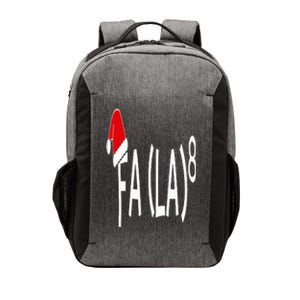 Fa (La)8 Funny Christmas Santa Fa La Math Teacher Student Vector Backpack