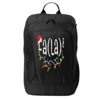 FA (LA)8 Funny Christmas Santa Fa La Math Teacher City Backpack