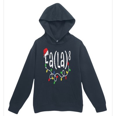 FA (LA)8 Funny Christmas Santa Fa La Math Teacher Urban Pullover Hoodie