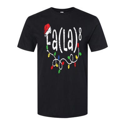 FA (LA)8 Funny Christmas Santa Fa La Math Teacher Softstyle CVC T-Shirt